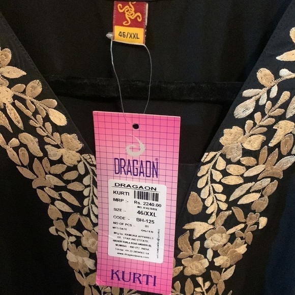 Dragaon NWT Embroidered Tunic - Picture 2 of 3